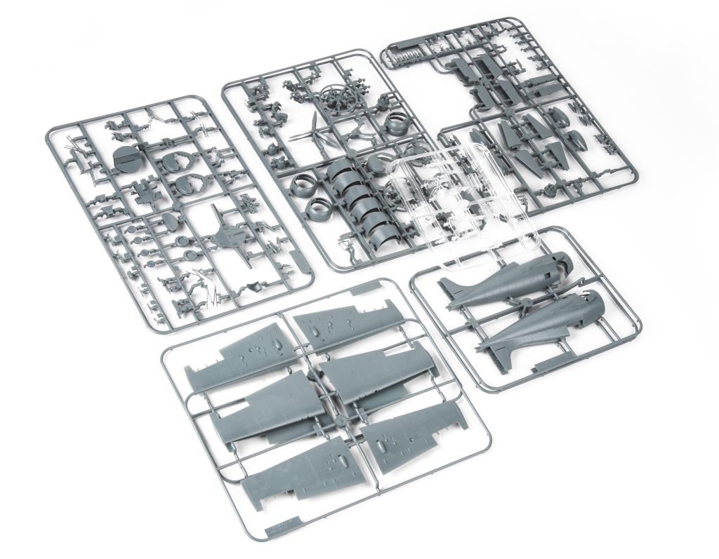 Eduard MIDWAY Dual Combo 2v1 Limited (F4F-3 a F4F-4 Wildcat) 1/48