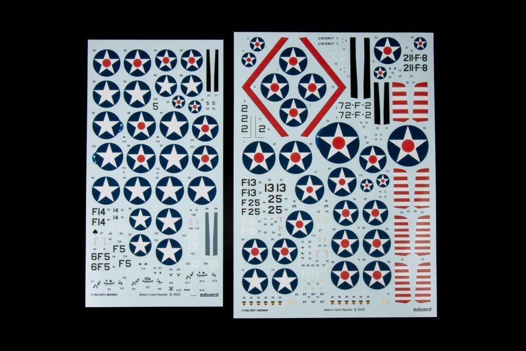 Eduard MIDWAY Dual Combo 2v1 Limited (F4F-3 a F4F-4 Wildcat) 1/48
