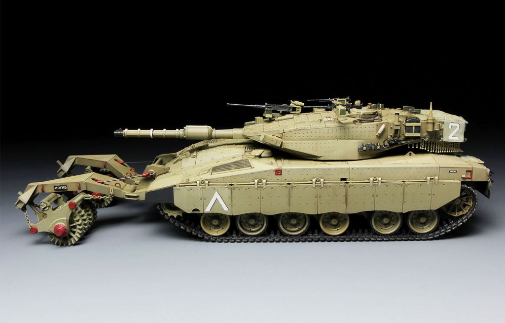 MENG Merkava MK.3 BAZ w/Nochri Dalet Mine Roller System 1/35