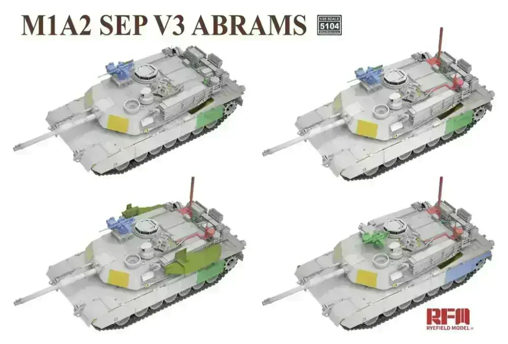 RFM M1A2 SEP V3 Abrams 1/35