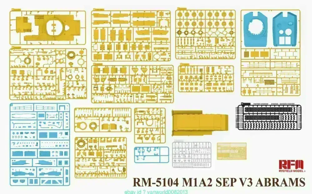 RFM M1A2 SEP V3 Abrams 1/35
