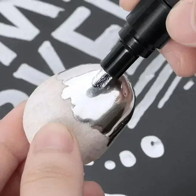 Chrome Paint Marker - 1mm / Popisovač chromový