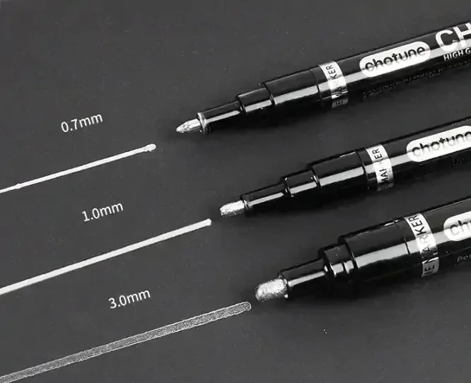 Chrome Paint Marker - 0,7mm / Popisovač chromový