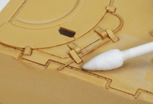 Tamiya Panel Line Accent Color Dark Red-Brown (Deep Brown) - 40ml / Tmavě hnědá