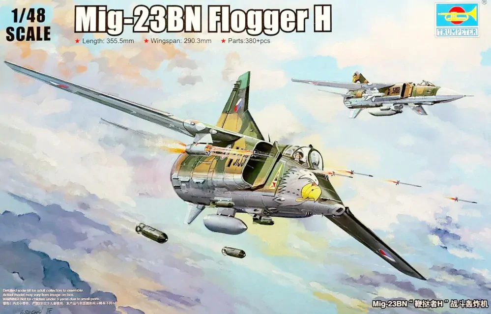 Trumpeter Mig-23BN Flogger H (ČR) 1/48