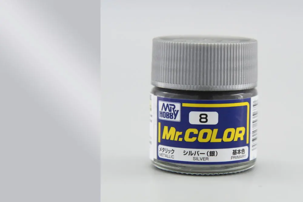 Mr. Color C008 - Silver / Stříbrná