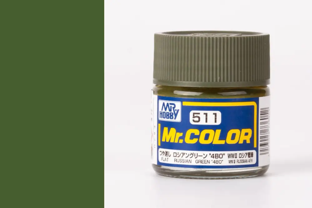 Mr. Color C511 - Russian Green "4BO" / Ruská zelená
