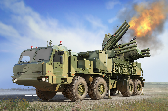 Trumpeter 72V6 of 96k6 Pantsir-S1 SPAAGM BAZ-6909 1/35
