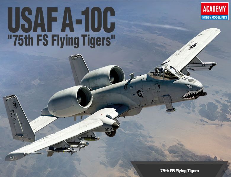 Academy USAF A-10C "75th FS Flying Tigers" 1/48