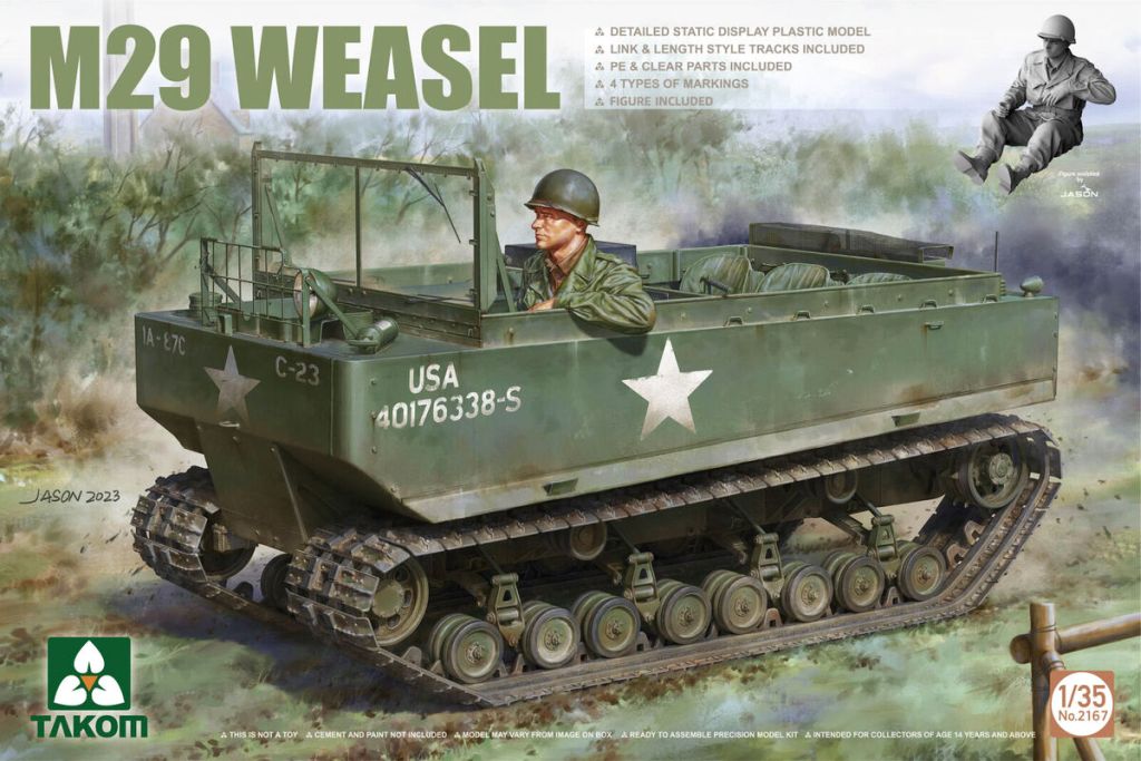 Takom M29 Weasel 1/35