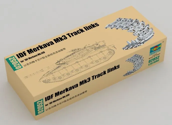 Trumpeter IDF Merkava Mk3 Track links - pohyblivé pásy 1/35
