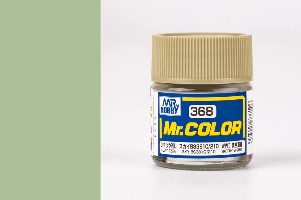 Mr. Color C368 - Sky BS381C/210 (RAF Fighter Camo) / Nebeská