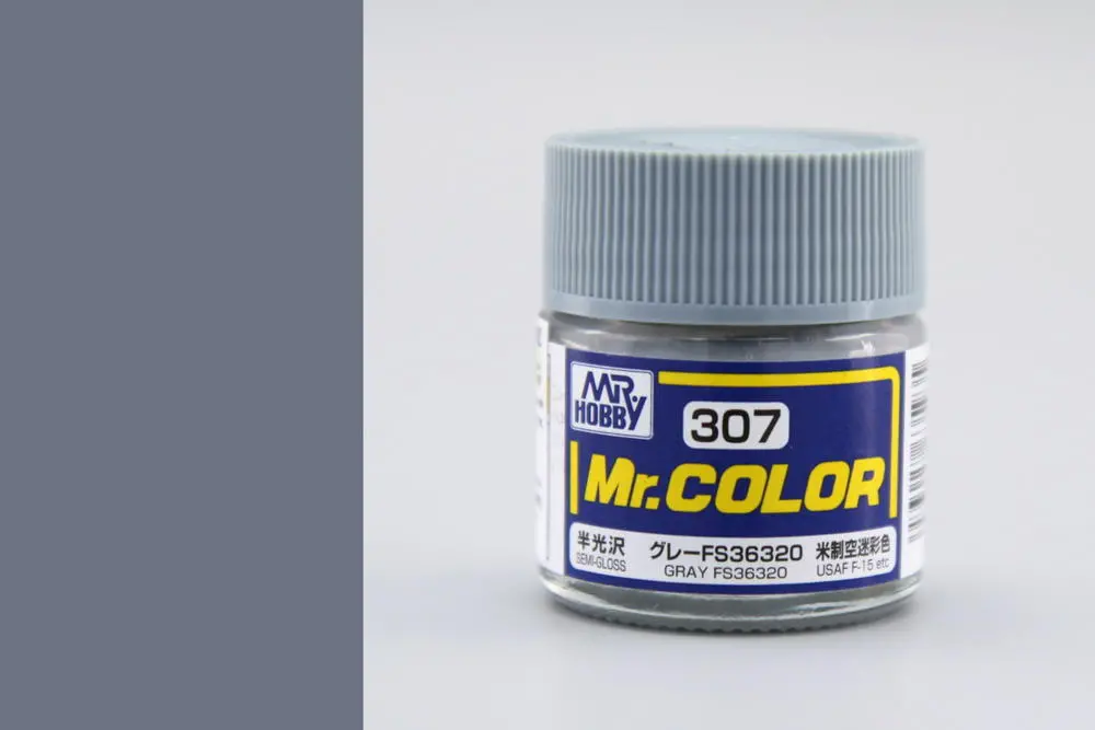 Mr. Color C307 - FS36320 Gray (USAF F-15 etc) / Šedá