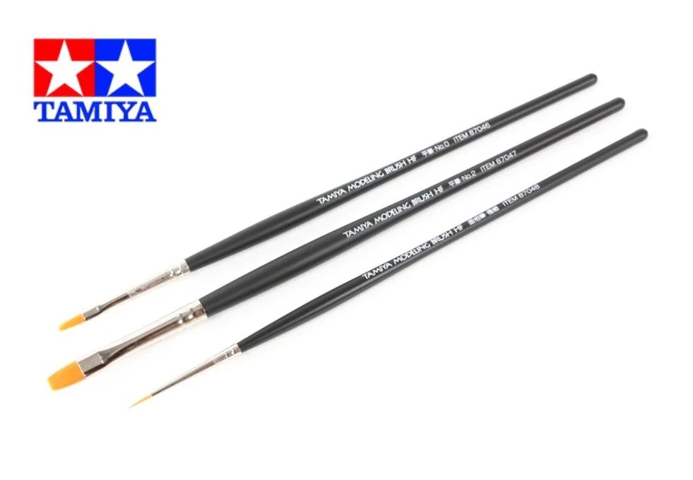 Tamiya Sada štětců HF High Finish Standard 3v1