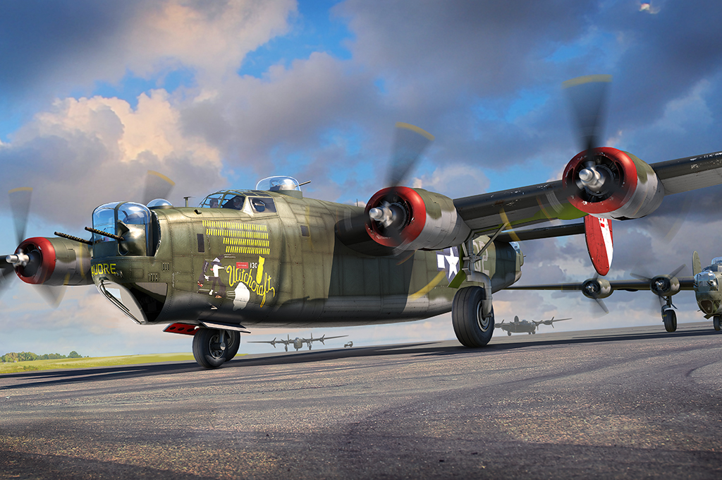 Hobby Boss US B-24J Liberator 1/48