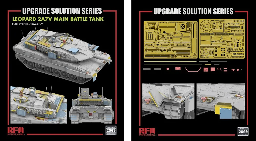 RFM Upgrade Kit For Leopard 2A7V Tank 1/35