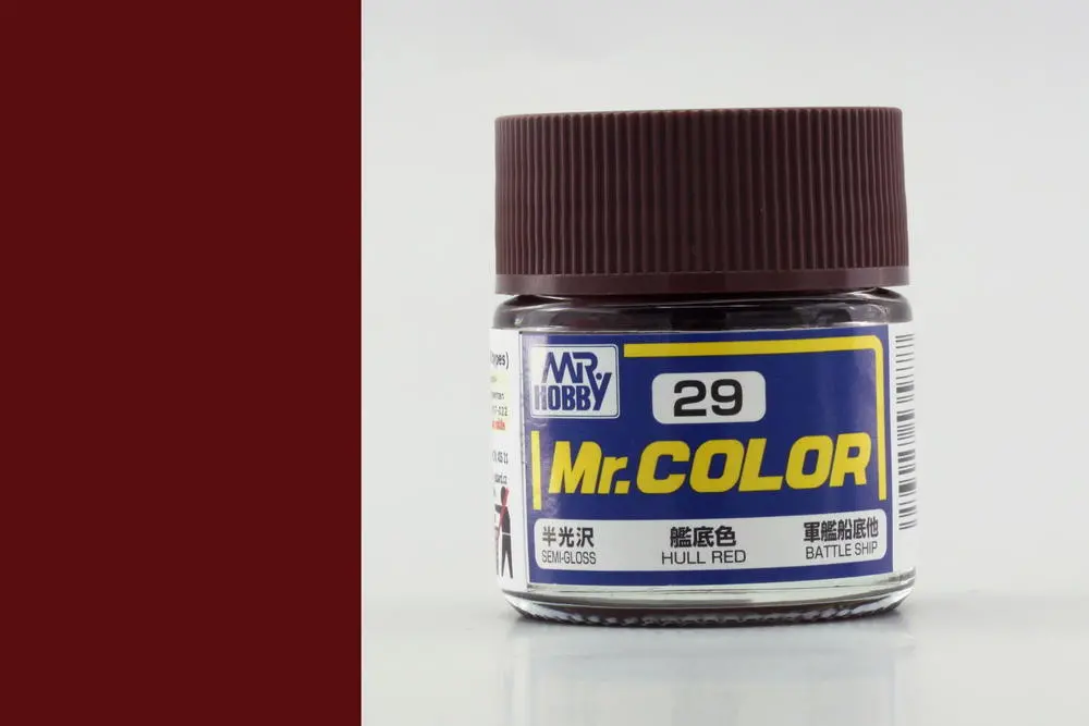 Mr. Color C029 - Hull Red / Lodní červená