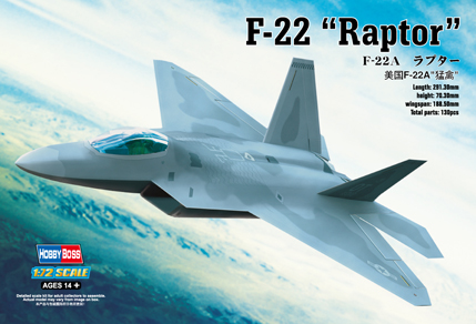 Hobby Boss F-22A Raptor 1/72