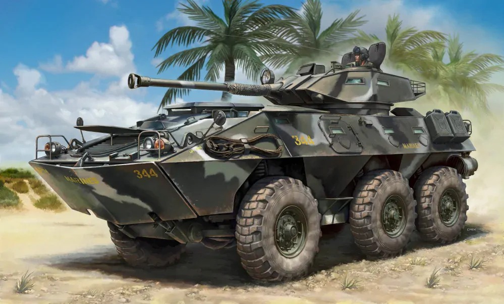 Hobby Boss LAV300 90mm Cockerill Gun 1/35