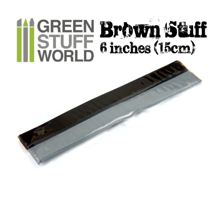 GSW Brown Stuff Kneadatite 6 (15cm) / Dvousložkový epoxy tmel - Pevný