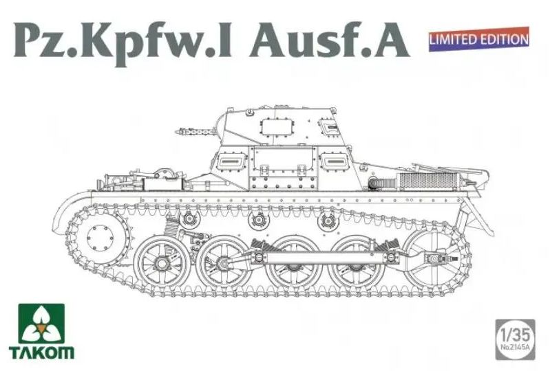 Takom Pz.Kpfw. I Ausf. A - Limited Edition 1/35