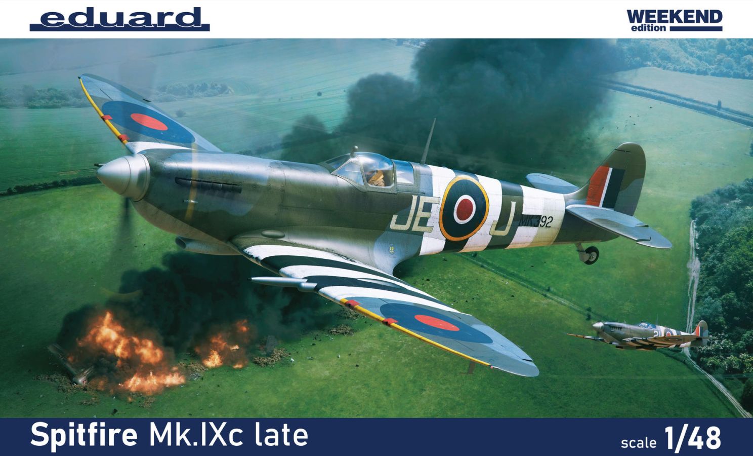 Eduard Spitfire Mk. IXc pozdní verze Weekend 1/48