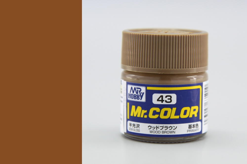 Mr. Color C043 - Wood Brown / Barva dřeva