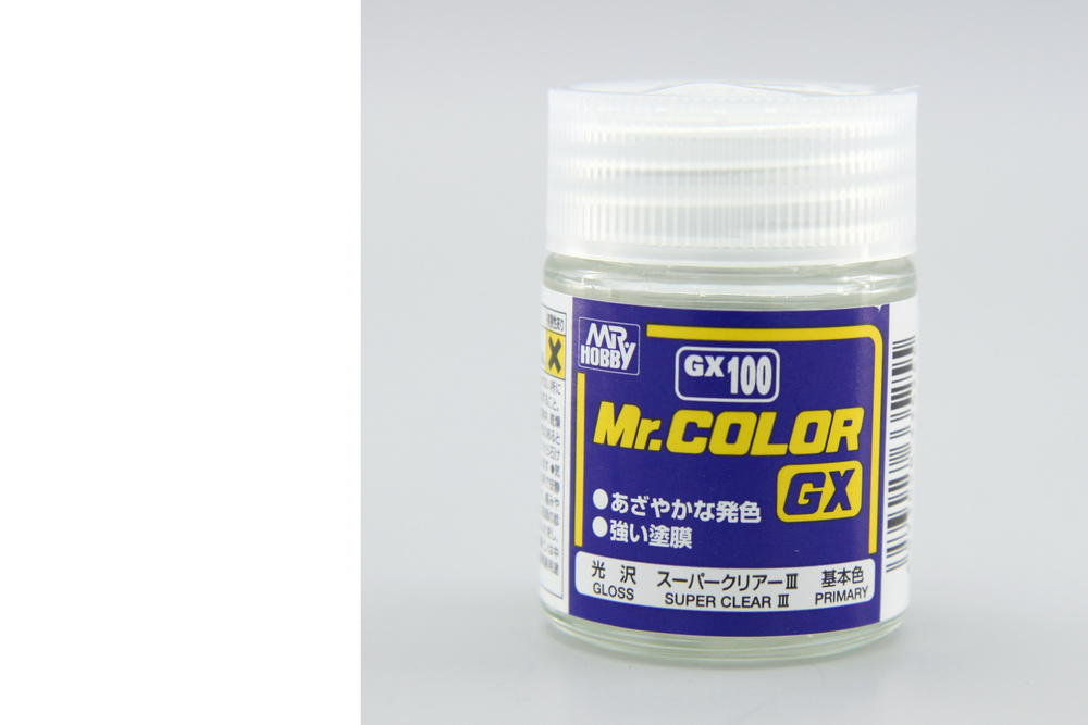 Mr. Color GX100 - Super Clear III (18ml) / Lesklý lak