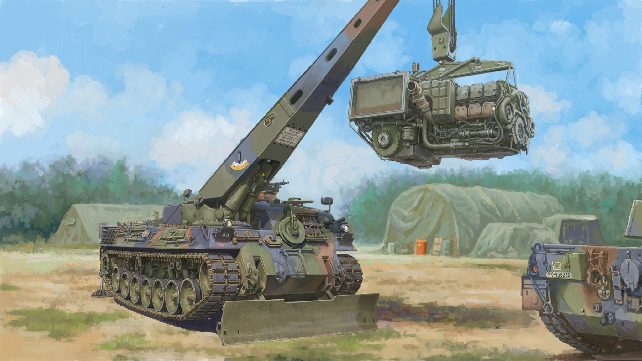 Hobby Boss Bergepanzer BPz2A2 “Buffalo” ARV 1/35