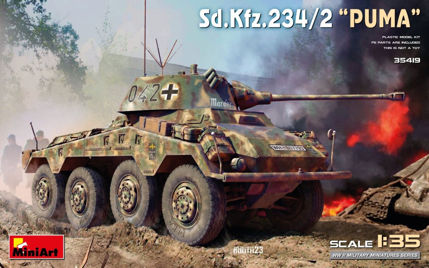 MiniArt Sd.Kfz.234/2 “Puma” 1/35