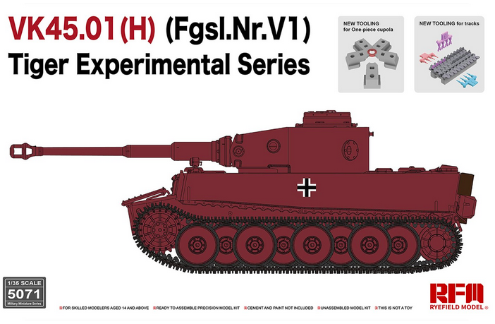 RFM VK45.01(H) (Fgsl.Nr.V1) Tiger Experimental Series 1/35