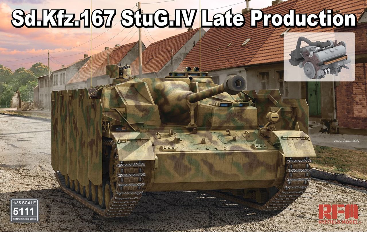 RFM Sd.Kfz.167 StuG.IV Late Production with Engine & workable tracks 1/35