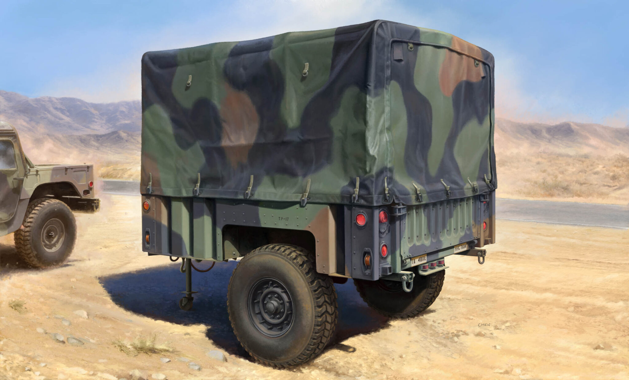 I Love Kit M1101/1102 Light Tactical Trailer (LTT) 1/35
