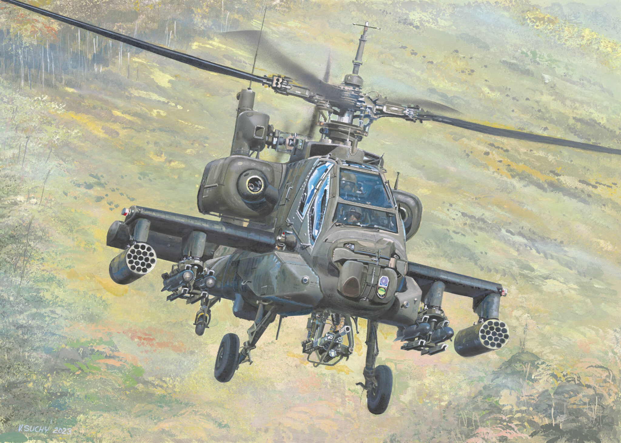 Trumpeter AH-64A Apache Late 1/35