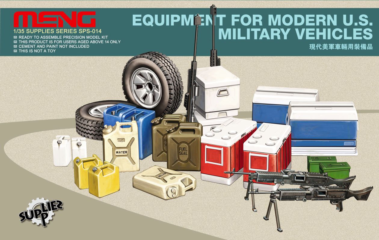 Meng Equipment for Modern U.S Military Vehicles 1/35