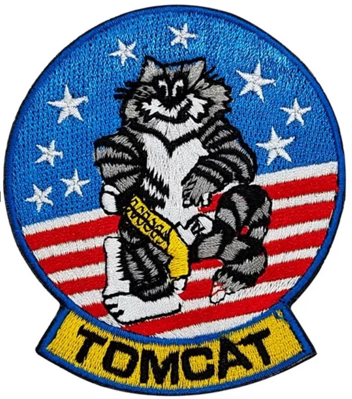 Nášivka F-14 Tomcat (Na suchý zip)