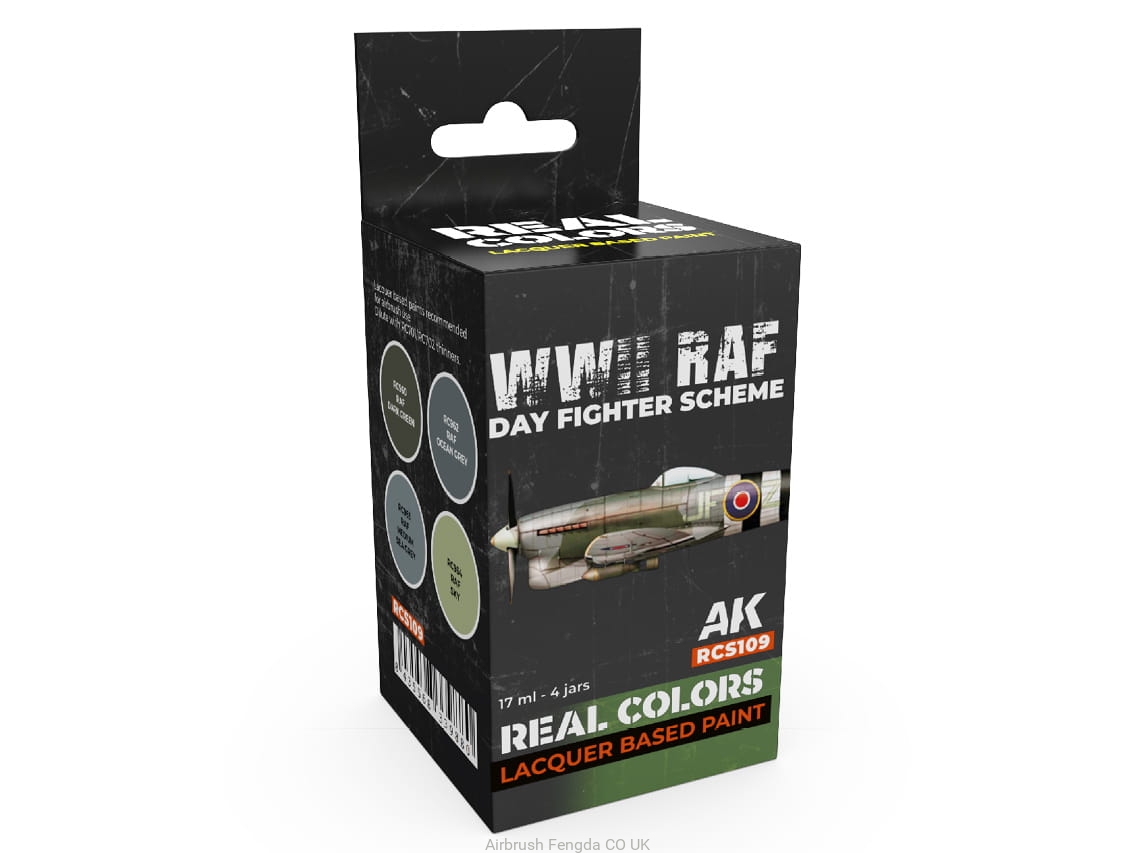 AK WWII RAF Day Fighter Scheme set (4x 17ml)