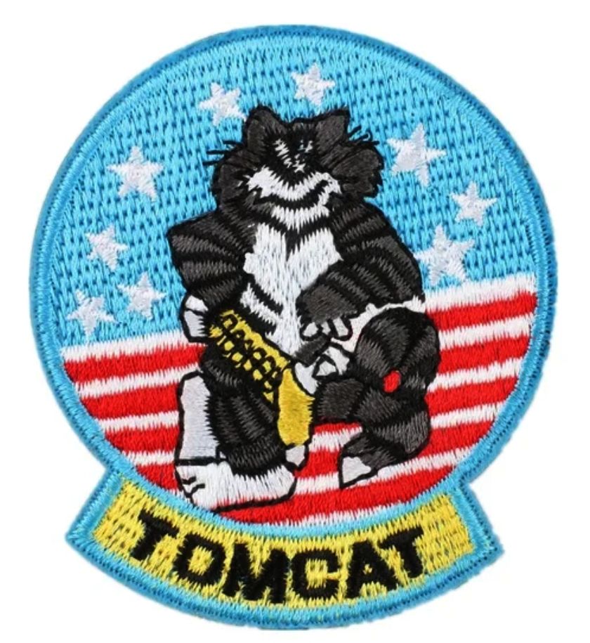 Nášivka F-14 Tomcat (Na suchý zip)