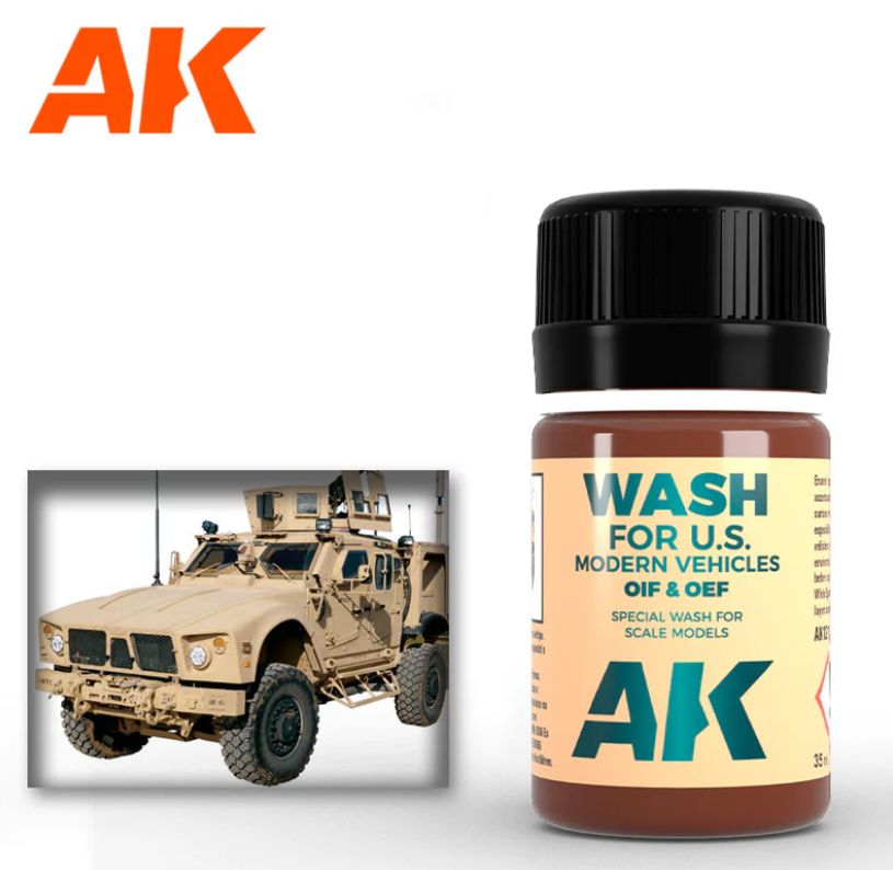 AK OIf & OEF U.S. Modern Vehicles Wash - 35ml / Wash US techniky (současnost)
