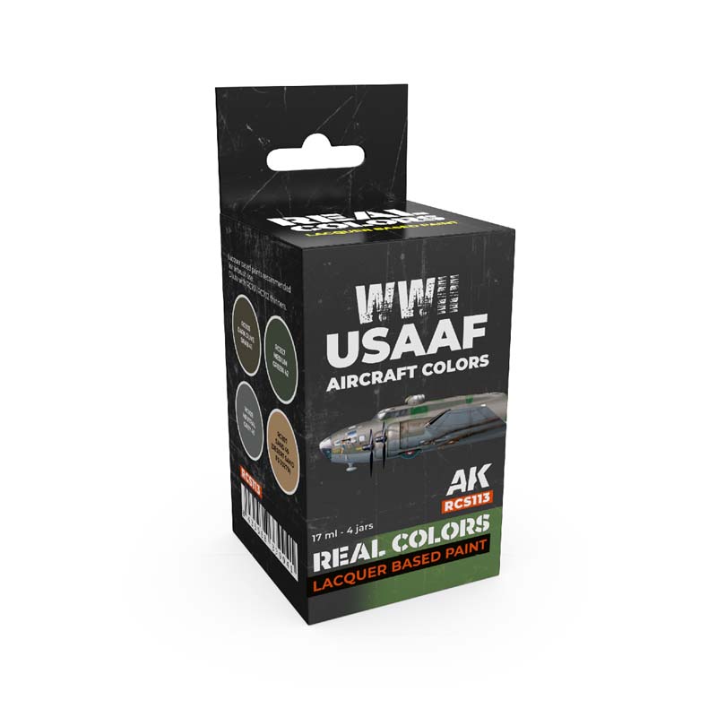 AK WWII USAAF Aircraft Colors set (4x 17ml)