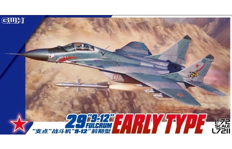 G.W.H MIG-29 9-12 Early Type “Fulcrum” 1/72