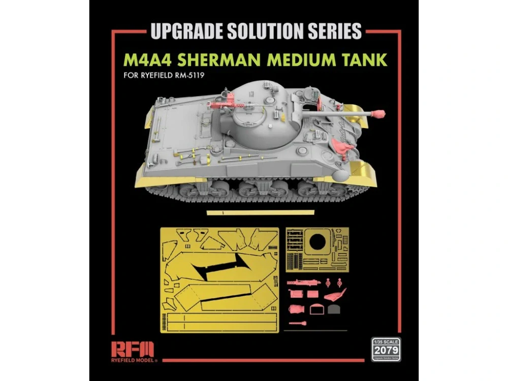 RFM Upgrade set for RFM5119 M4 A4 Sherman 1/35