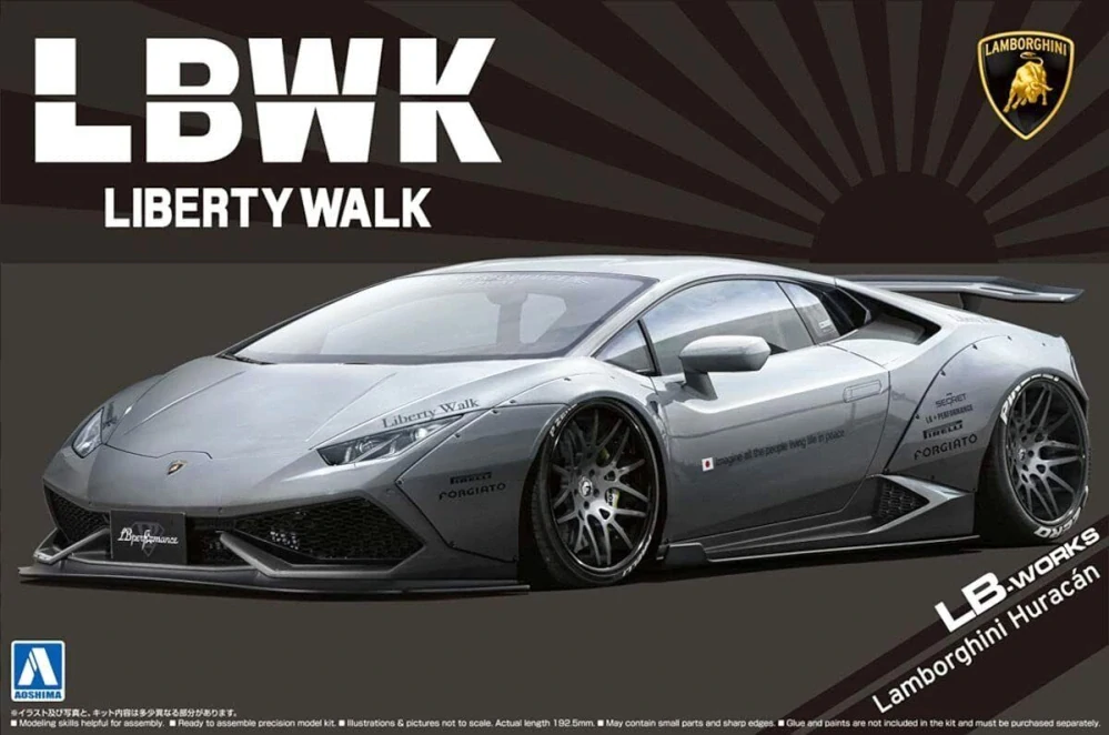 Aoshima LB-WORKS Lamborghini Huracan Ver.2 1/24