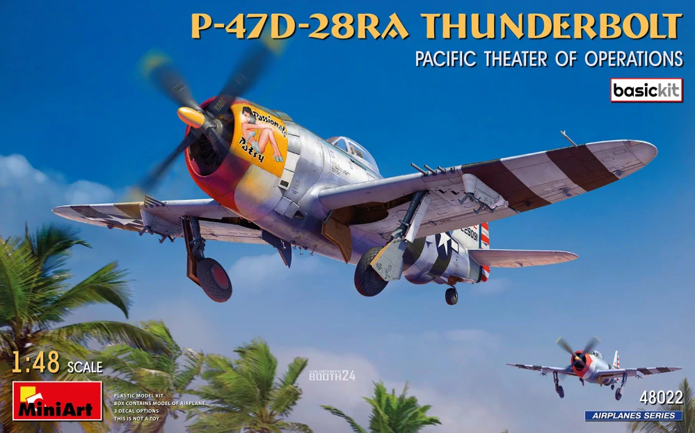 MiniArt P-47D-28RA Thunderbolt Pacific Theater of Operations 1/48