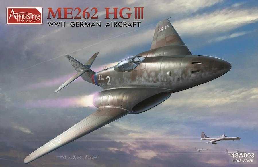 Amusing Hobby Me-262 HG.III 1/48