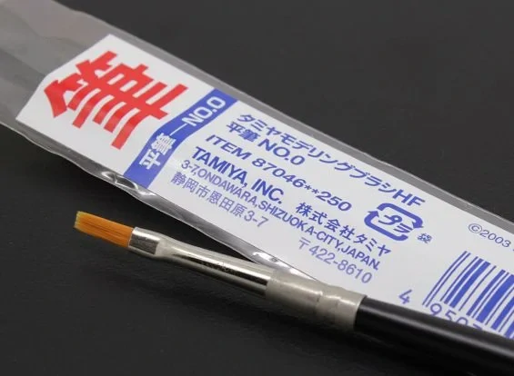 Tamiya HF štětec plochý č.0