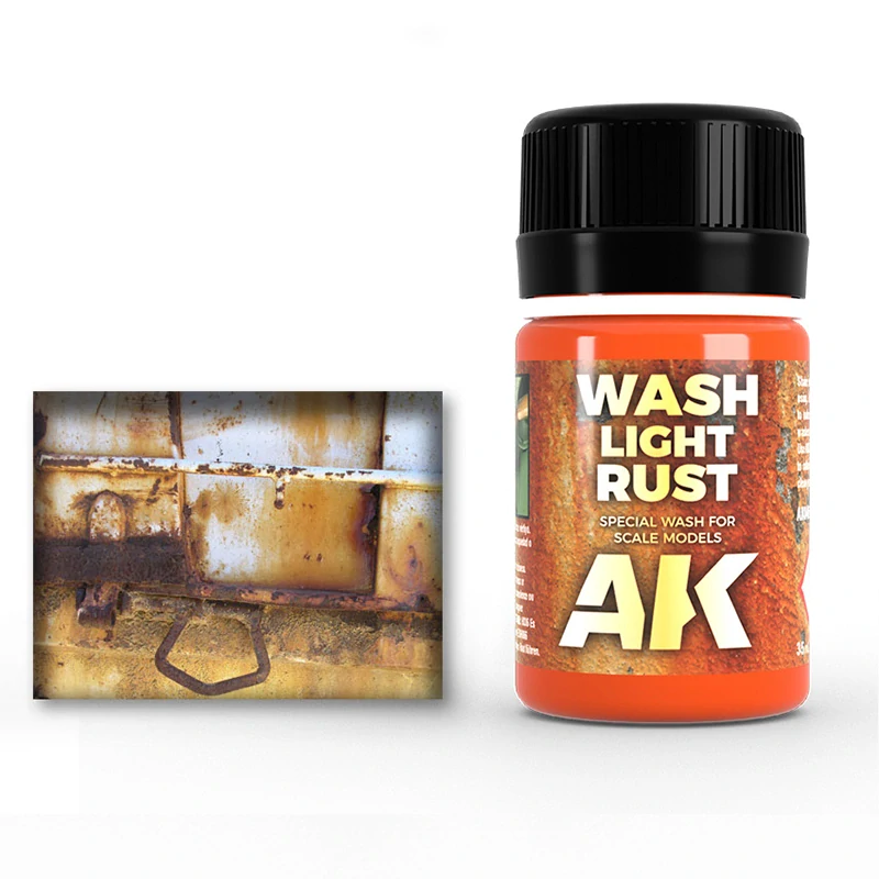 AK Light Rust Wash - 35ml / Světlá rez