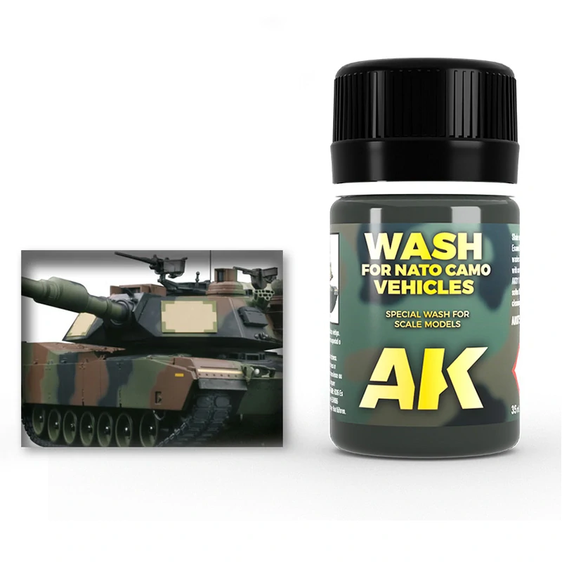 AK Wash For NATO Tanks - 35ml / Pro NATO vozidla