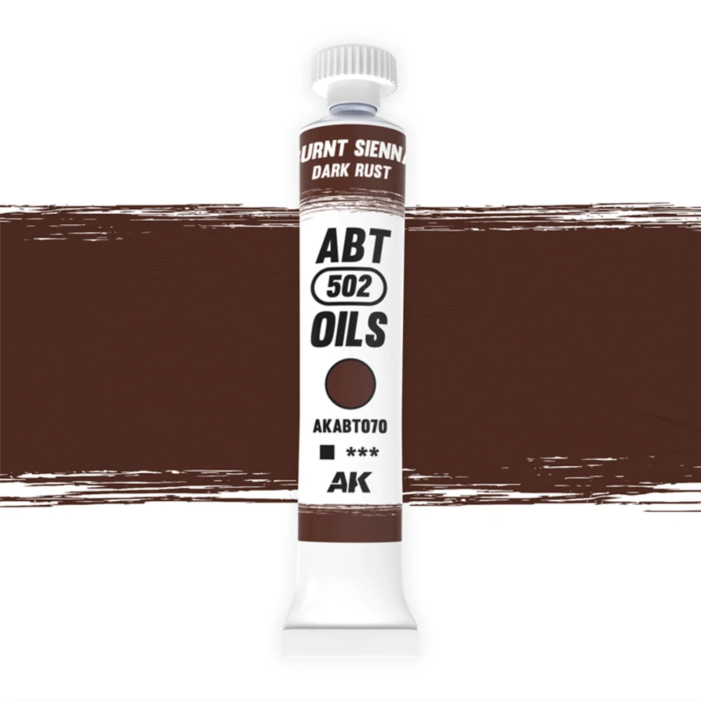 AK Burnt Sienna/Dark Rust / Tmavá rez
