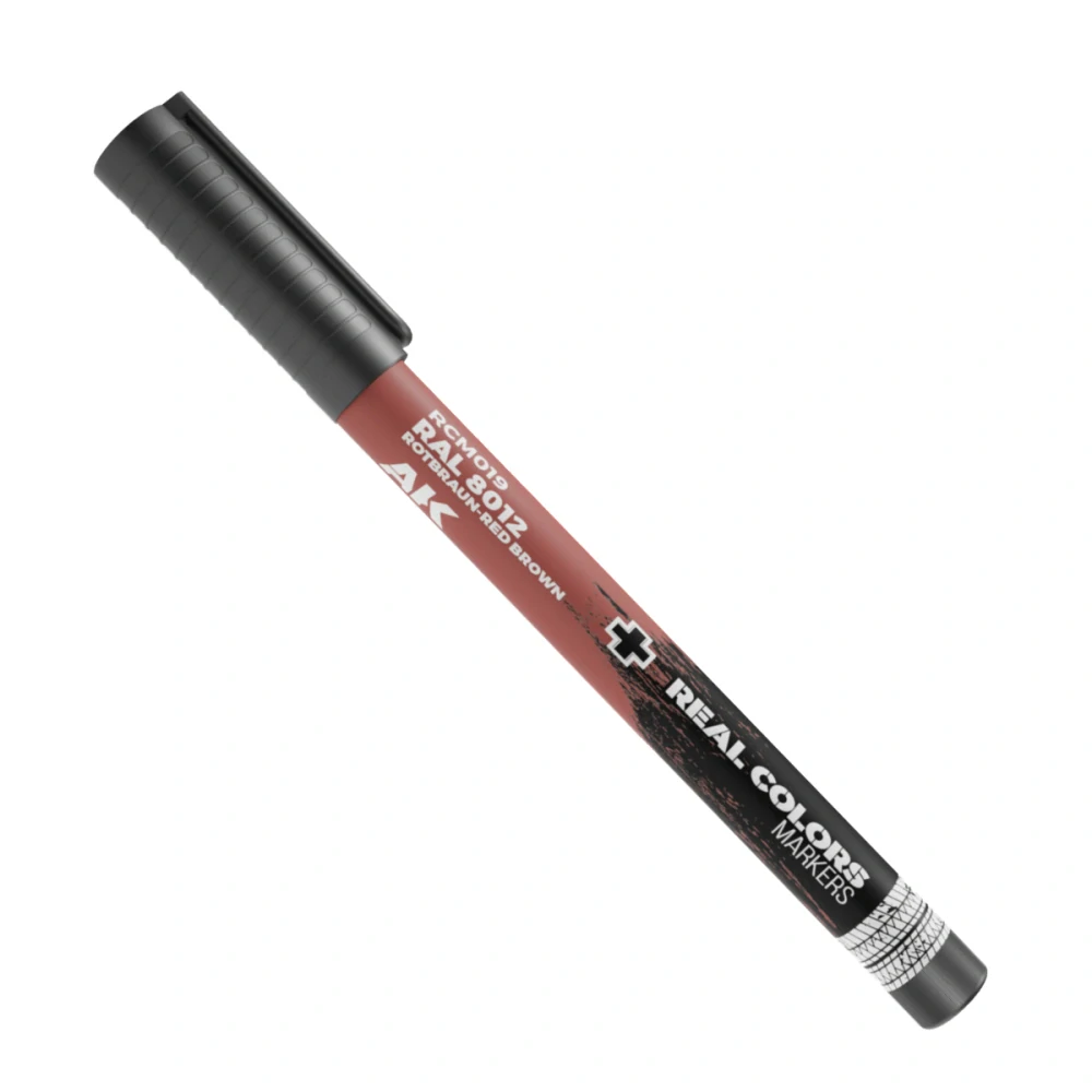 AK RAL 8012 Rotbraun-Red Brown – RC Marker / Červenohnědá